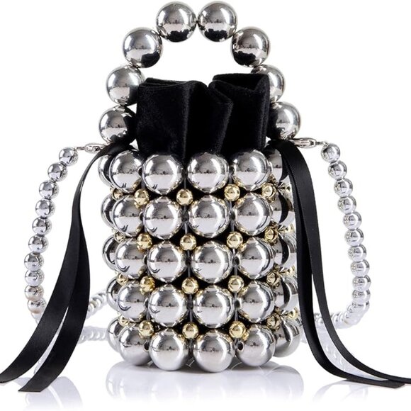 Silver woman's purse - Picture 4 of 6